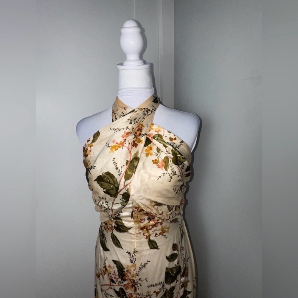 Reformation Vería Silk Dress/ Size 4 - Picture 6 of 10